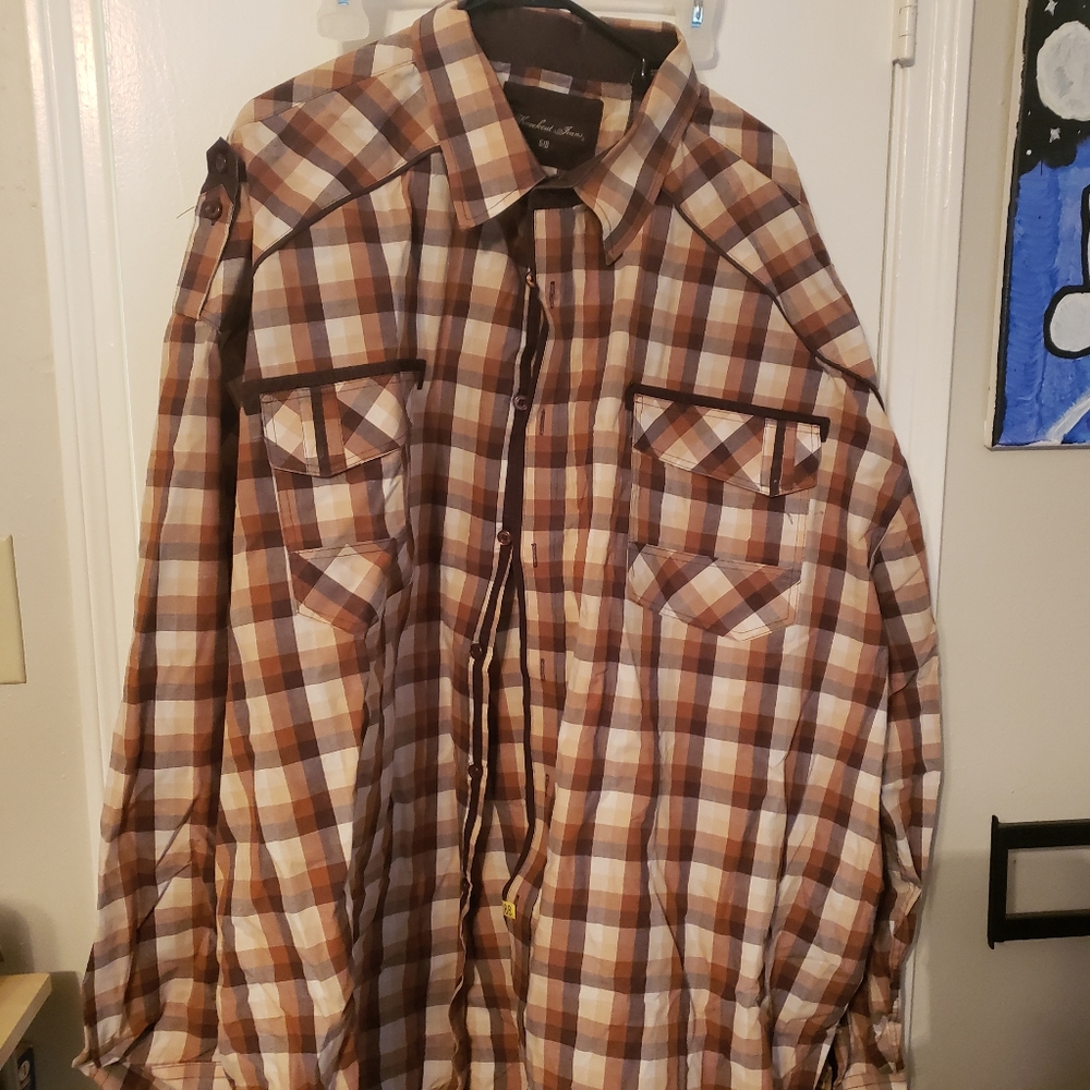 Knockout Jeans Button down